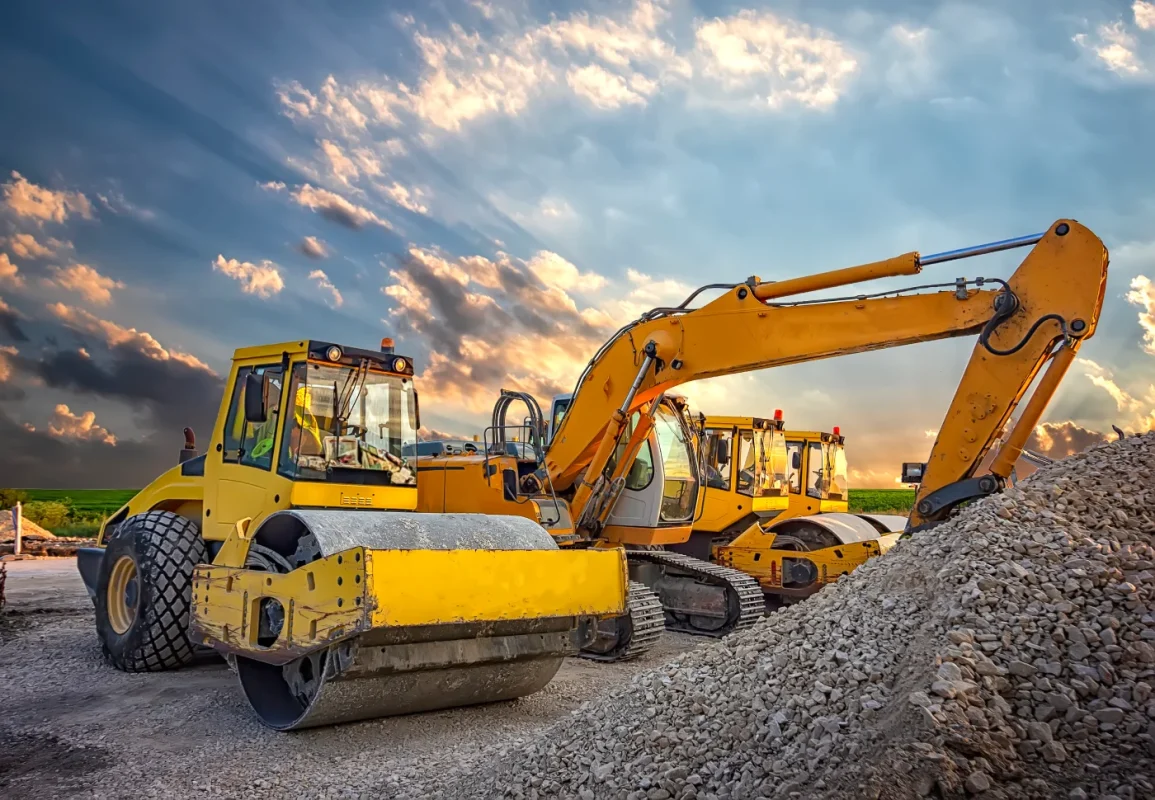 Heavy equipment rental in Dubai — excavators and wheel loaders, Noor Al Yamama