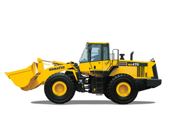 komatsu wa470 wheel loader